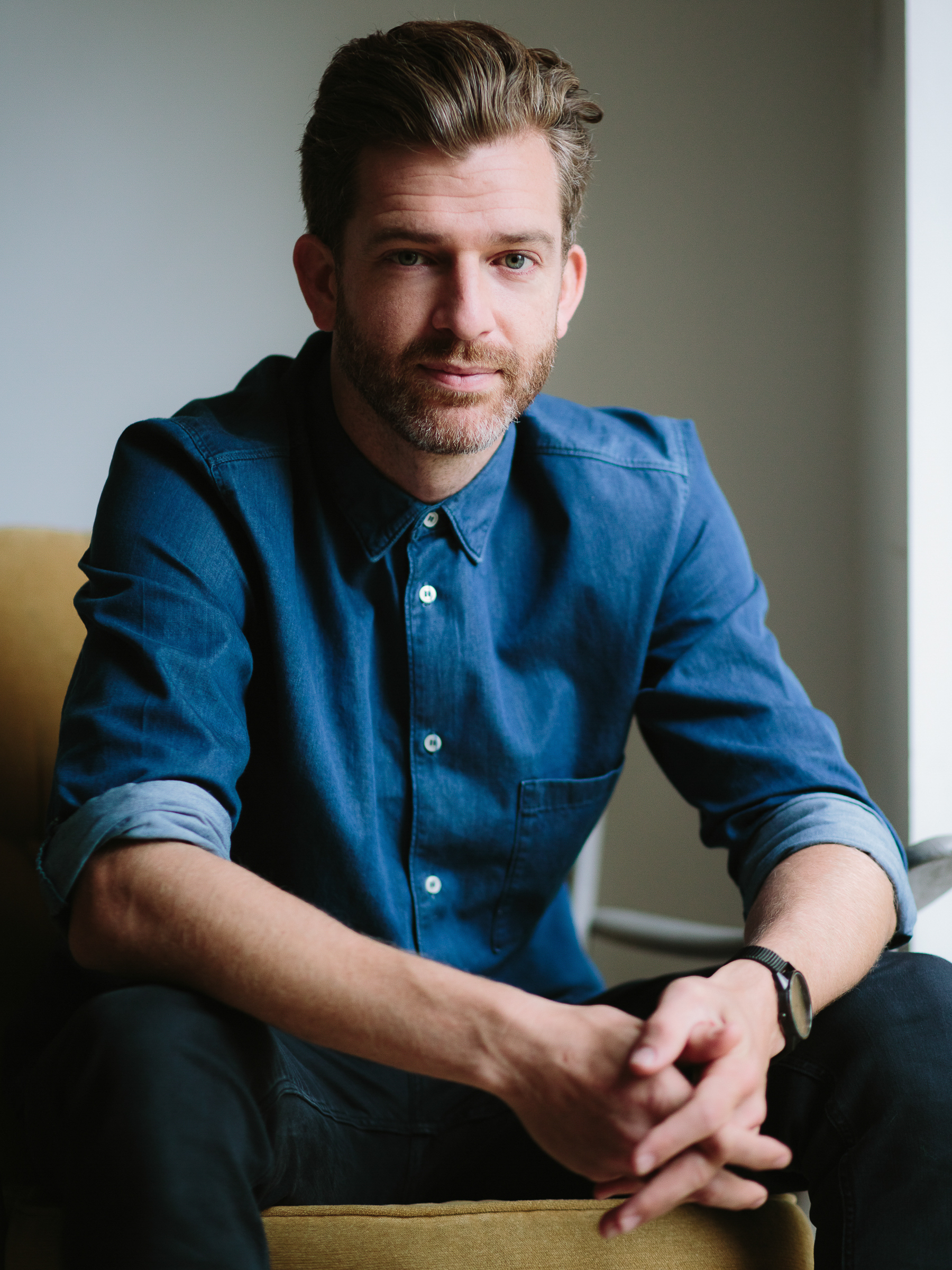 Portrait of Graham Tomlin by photographer ©Philippa James Commissioned by Reformiert